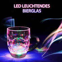 Laden Sie das Bild in den Galerie-Viewer, LED leuchtendes Bierglas