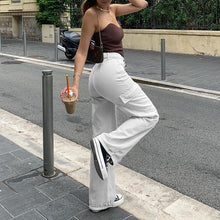 Laden Sie das Bild in den Galerie-Viewer, Lässige Jeans mit geradem Bein