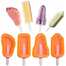 Laden Sie das Bild in den Galerie-Viewer, Kreative Silikon Eisformen, 4 Stücke