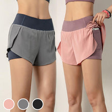 Laden Sie das Bild in den Galerie-Viewer, Damen kurze Sport-Freizeit-Fitness-Shorts
