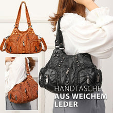 Laden Sie das Bild in den Galerie-Viewer, Handtasche aus weichem Leder