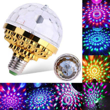 Laden Sie das Bild in den Galerie-Viewer, LED Disco Bunte rotierende Glühlampen