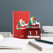 Laden Sie das Bild in den Galerie-Viewer, Kalenderdekoration aus Naturholz