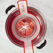 Laden Sie das Bild in den Galerie-Viewer, Speziell ausgewähltes Platin-Silikon - Backmatte für Dutch Oven