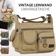 Laden Sie das Bild in den Galerie-Viewer, Herr Umhängetasche aus Segeltuch