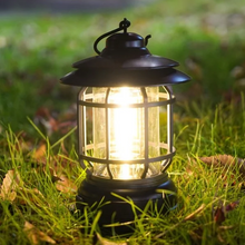 Laden Sie das Bild in den Galerie-Viewer, ✨Tragbare Retro Camping Lampe