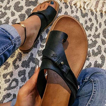 Laden Sie das Bild in den Galerie-Viewer, Modische lässige Flip-Flops-Frauensandalen