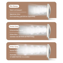 Laden Sie das Bild in den Galerie-Viewer, 🔥heißer Ausverkauf🔥Kleiner wandmontierter Ventilator