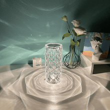 Laden Sie das Bild in den Galerie-Viewer, ✨USB Rosenschatten Kristalllampe✨