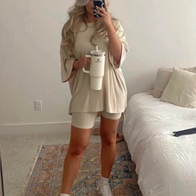 Laden Sie das Bild in den Galerie-Viewer, ✨🌈Lässiges 2-teiliges Set🎶💐