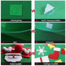Laden Sie das Bild in den Galerie-Viewer, DIY Filz Weihnachtsbaum（Bestes Geschenk für Kinder）