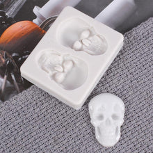 Laden Sie das Bild in den Galerie-Viewer, 3D Schädel Kuchenform