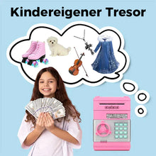 Laden Sie das Bild in den Galerie-Viewer, 🎁Kinderspardose mit Zahlenschloss
