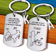 Laden Sie das Bild in den Galerie-Viewer, Valentinstag Lustiger Schlüsselanhänger aus Edelstahl