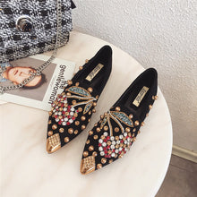 Laden Sie das Bild in den Galerie-Viewer, 🎉 Sommer-Special 🎉Kirsche Strass Nietenschuhe