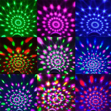 Laden Sie das Bild in den Galerie-Viewer, LED Disco Bunte rotierende Glühlampen