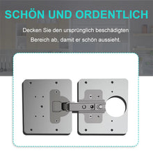 Laden Sie das Bild in den Galerie-Viewer, Reparaturstück für Seitenscharnierplatte