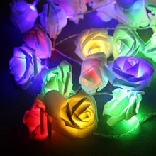 Laden Sie das Bild in den Galerie-Viewer, Rose Blume Lichterkette