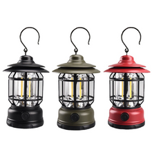 Laden Sie das Bild in den Galerie-Viewer, ✨Tragbare Retro Camping Lampe