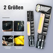 Laden Sie das Bild in den Galerie-Viewer, Multifunktionale 360-Grad-Magnet-Taschenlampe