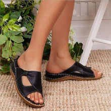 Laden Sie das Bild in den Galerie-Viewer, Lässige Damen-Slip Toe Sandalen
