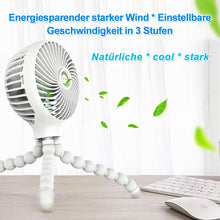 Laden Sie das Bild in den Galerie-Viewer, Mini faltbarer tragbarer Lüfter