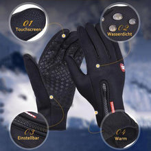 Laden Sie das Bild in den Galerie-Viewer, (🔥Aktion am letzten Tag🔥)Premiume warme winddichte wasserdichte Touchscreen Handschuhe Unisex