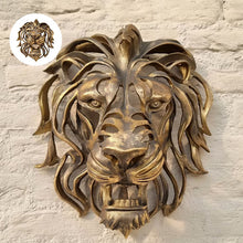 Laden Sie das Bild in den Galerie-Viewer, 🦁Löwenkopf-Wandkunst
