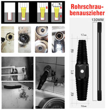 Laden Sie das Bild in den Galerie-Viewer, Beschädigte Bolzen defekte Schraubenauszieher Bohrerentferner  Extractor mit Doppelkopf