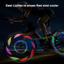 Laden Sie das Bild in den Galerie-Viewer, Fahrrad wasserdichte Warnleucht