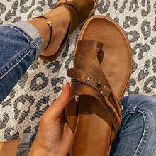 Laden Sie das Bild in den Galerie-Viewer, Modische lässige Flip-Flops-Frauensandalen