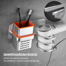 Laden Sie das Bild in den Galerie-Viewer, Badezimmer Aluminium multifunktionaler Haartrockner Halter