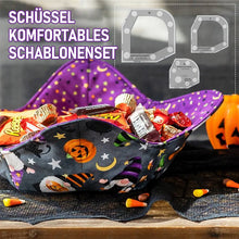 Laden Sie das Bild in den Galerie-Viewer, Halloween Süßigkeitsschüssel Schablonen Schneidlineal Set