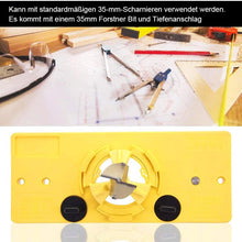 Laden Sie das Bild in den Galerie-Viewer, Holzbearbeitung 35mm Scharnierloch Jig Guide