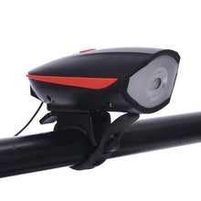Laden Sie das Bild in den Galerie-Viewer, 2- in- 1 Fahrrad USB Horn Frontleuchte
