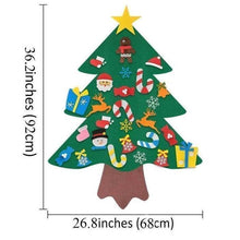 Laden Sie das Bild in den Galerie-Viewer, DIY Filz Weihnachtsbaum（Bestes Geschenk für Kinder）