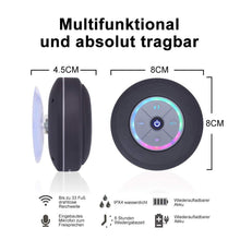 Laden Sie das Bild in den Galerie-Viewer, Wasserdichten und kleinen Einweichen Lautsprecher
