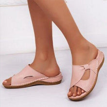 Laden Sie das Bild in den Galerie-Viewer, Lässige Damen-Slip Toe Sandalen