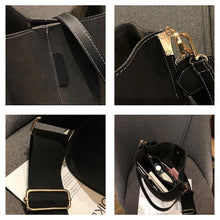 Laden Sie das Bild in den Galerie-Viewer, Damen Vintage Umhängetasche mit großer Kapazität
