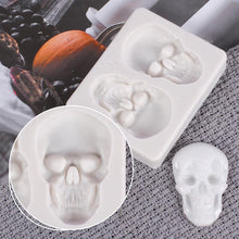 Laden Sie das Bild in den Galerie-Viewer, 3D Schädel Kuchenform