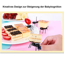 Laden Sie das Bild in den Galerie-Viewer, 🍒Fleißige bewegte Ameisen Fruchtgabel (12/24 Stück)