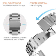 Laden Sie das Bild in den Galerie-Viewer, Edelstahl Apple Watch Band