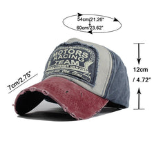 Laden Sie das Bild in den Galerie-Viewer, Frühling Retro Baseballmütze