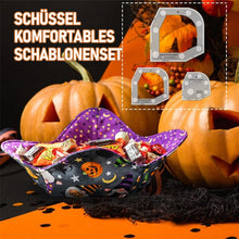 Laden Sie das Bild in den Galerie-Viewer, Halloween Süßigkeitsschüssel Schablonen Schneidlineal Set