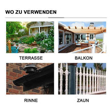 Laden Sie das Bild in den Galerie-Viewer, Solarbetriebene Dachrinnenlicht