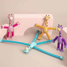Laden Sie das Bild in den Galerie-Viewer, 🎁Teleskop-Giraffenspielzeug mit Saugnapf