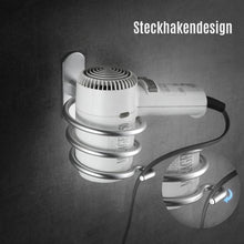 Laden Sie das Bild in den Galerie-Viewer, Badezimmer Aluminium multifunktionaler Haartrockner Halter