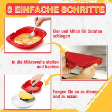 Laden Sie das Bild in den Galerie-Viewer, Mikrowelle Silikon Omelettmacher