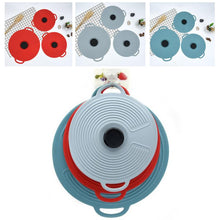 Laden Sie das Bild in den Galerie-Viewer, Wiederverwendbarer selbstdichtender Lebensmittel- Deckel