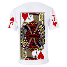 Laden Sie das Bild in den Galerie-Viewer, Sommer 3D Poker lose T-Shirt